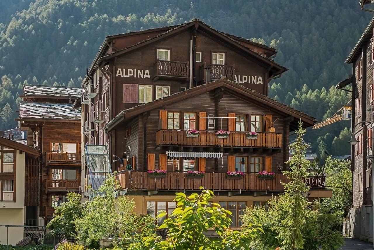 Hotel Alpina Zermatt Exteriör bild